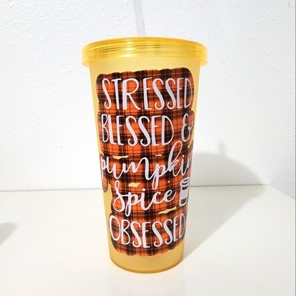 Fall cold cup coffee Tumbler - Picture 8 of 9